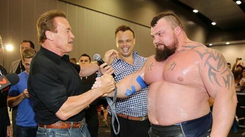 Arnold Schwarzeneggers abgedrehter Auftritt beim Weltrekord