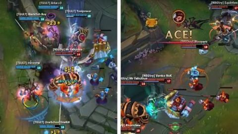 League of Legends: Eine der heftigsten Wombo Kombos aller Zeiten!