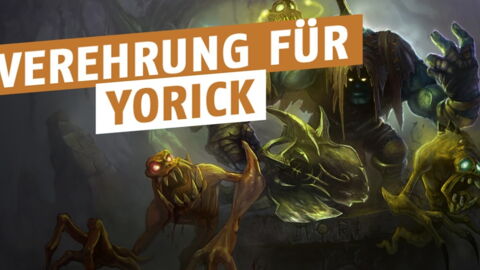 League of Legends: 1.1 Million Meisterschaftspunkte mit Yorick! Er erweist dem Champion große Ehre