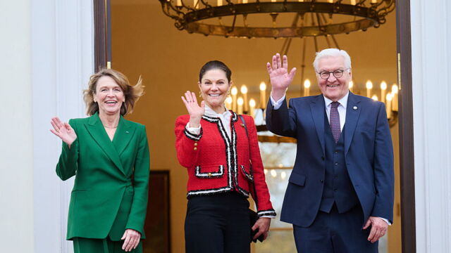 Frank-Walter Steinmeier empfängt Kronprinzessin Victoria