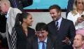 David Beckham bei EM-Spiel: Wer ist die Frau an seiner Seite?