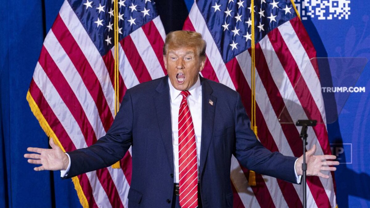 Donald Trump wettert gegen Joe Biden "Wir sind ein Witz!"