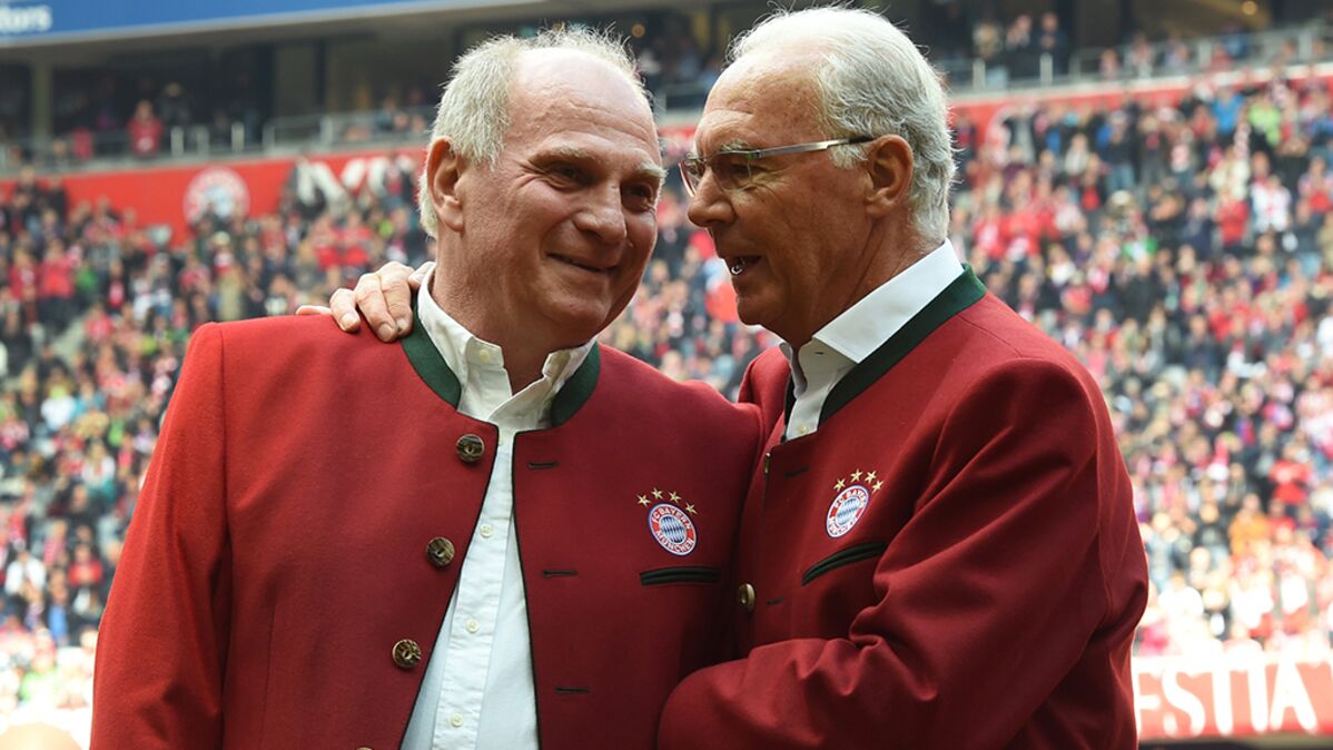 Franz Beckenbauer Entschuldigt Sich Bei Uli Hoeneß Reumütig Für Fehler ...