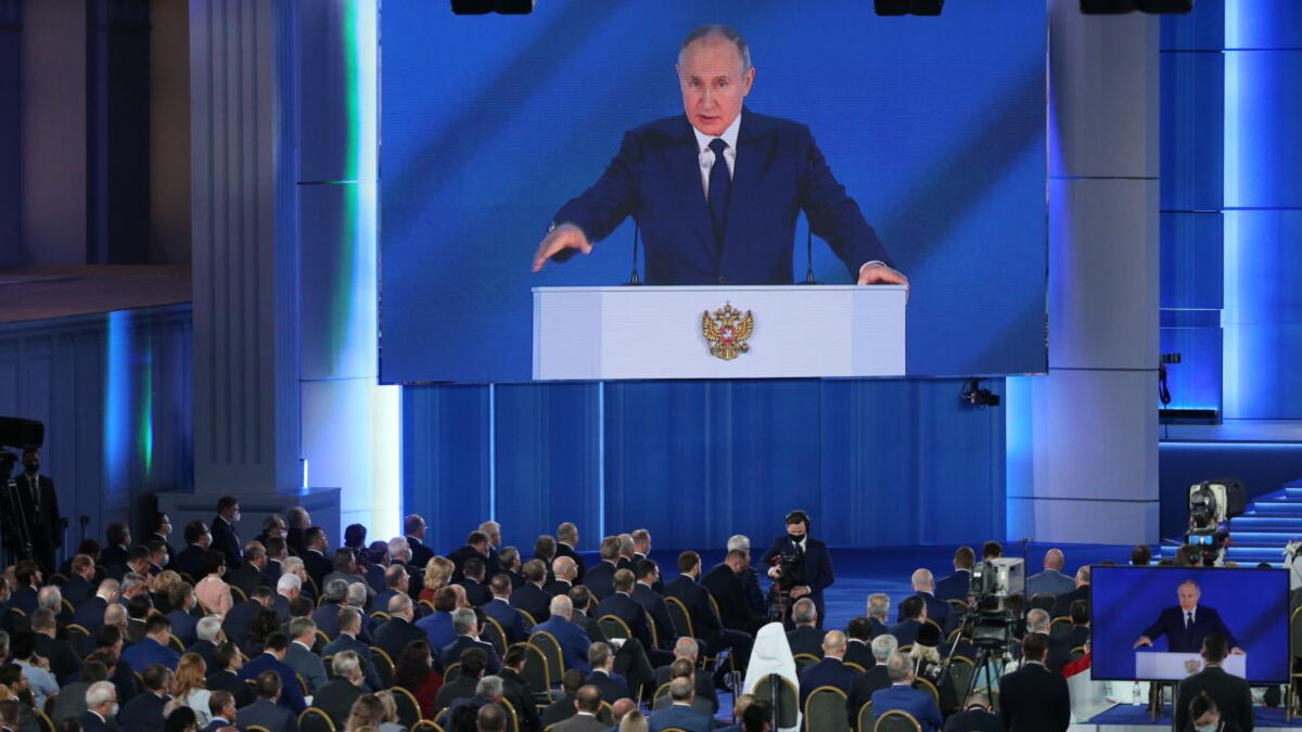 Wie Viele Sprachen Spricht Putin Putin: In seiner jährlichen Rede an die Nation offenbart er sein