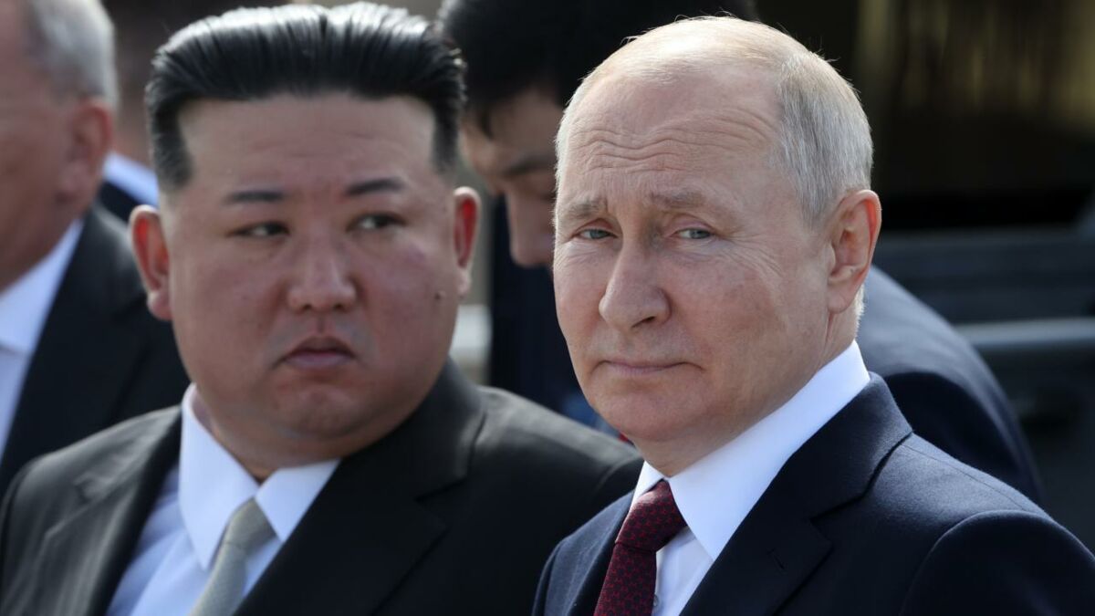 In Russland Angekommen: Kim Jong-un Und Putin Besichtigen Weltraumbahnhof