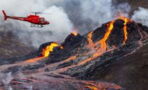 Vulkanausbruch in Island: Fotograf fliegt mit Drohne direkt in den Krater