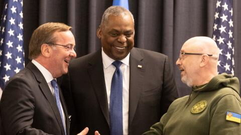 Antrittsbesuch in den USA: Lob für Pistorius im Ukraine-Krieg