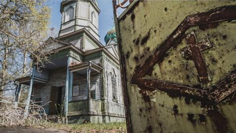 Verlassene Kirche bei Tschernobyl: Was er filmt, lässt einem das Blut in den Adern gefrieren