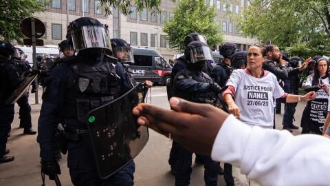 Tod von Nahel: Französischer Polizist wegen Exhibitionismus polizeibekannt