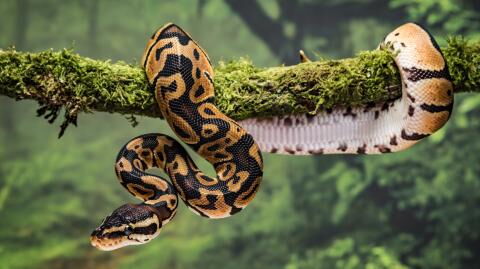 Gigantischer Fund: Forscher finden Schlangen-Skelett in Indien