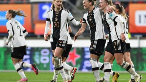 Die deutsche Frauen-Nationalelf hat sich für Olympia 2024 qualifiziert