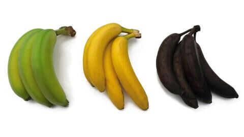 Grün, gelb oder schwarz: Welche Banane ist am gesündesten?