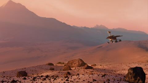 NASA: Rover Curiosity entdeckt spektakulären Metallmeteoriten auf Mars