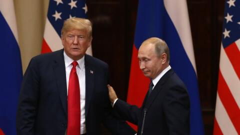 Donald Trump hat angeblich "etwas gegen Wladimir Putin in der Hand"