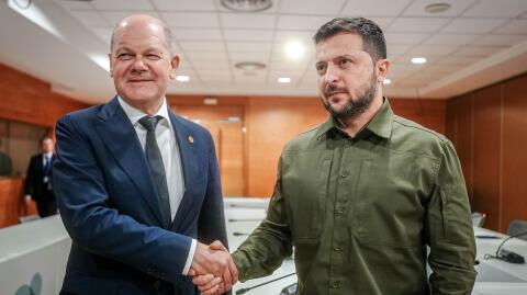 Bei "Caren Miosga": Selenskyj verrät, wie er über Olaf Scholz denkt