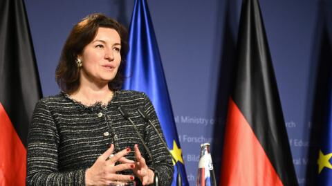 Green Awards 2025 in Berlin: Dorothee Bär (CSU) begeistert im schwarzen Spitzenkleid