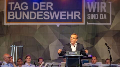 Boris Pistorius warnt vor Krieg auf NATO-Gebiet "in fünf bis acht Jahren"