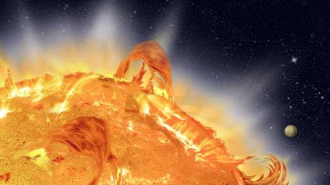 Forschende haben künstliche Sonneneruption im Labor vollbracht