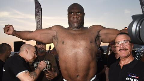 Bob Sapp in Saint-Tropez