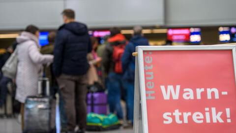 Warnstreiks von EVG und Verdi: Steht Deutschland auch an Ostern still?