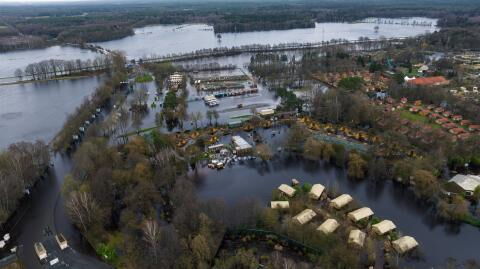 Hochwasser in Niedersachsen: Erste Tiere aus Serengeti-Park evakuiert