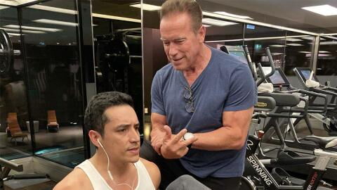 Arnie und andere Hollywoodgrößen haben immer noch einen Traumkörper