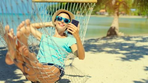 Smartphone im Urlaub: Kaum jemand will darauf verzichten