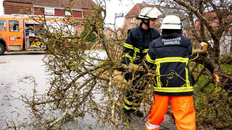 Sturmtief Jitka bringt auch am Freitag schlechtes Wetter