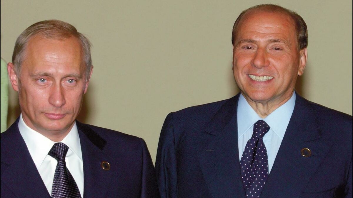 "Echte Freunde" Putin und Berlusconi tauschen "süße Briefe" aus