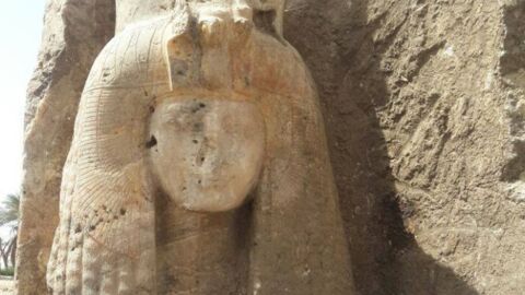 Les archéologues découvrent par hasard une statue de reine dans un temple en Egypte