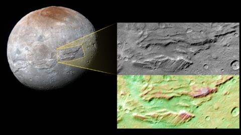 Charon, la plus grande lune de Pluton, aurait eu un océan caché sous sa surface
