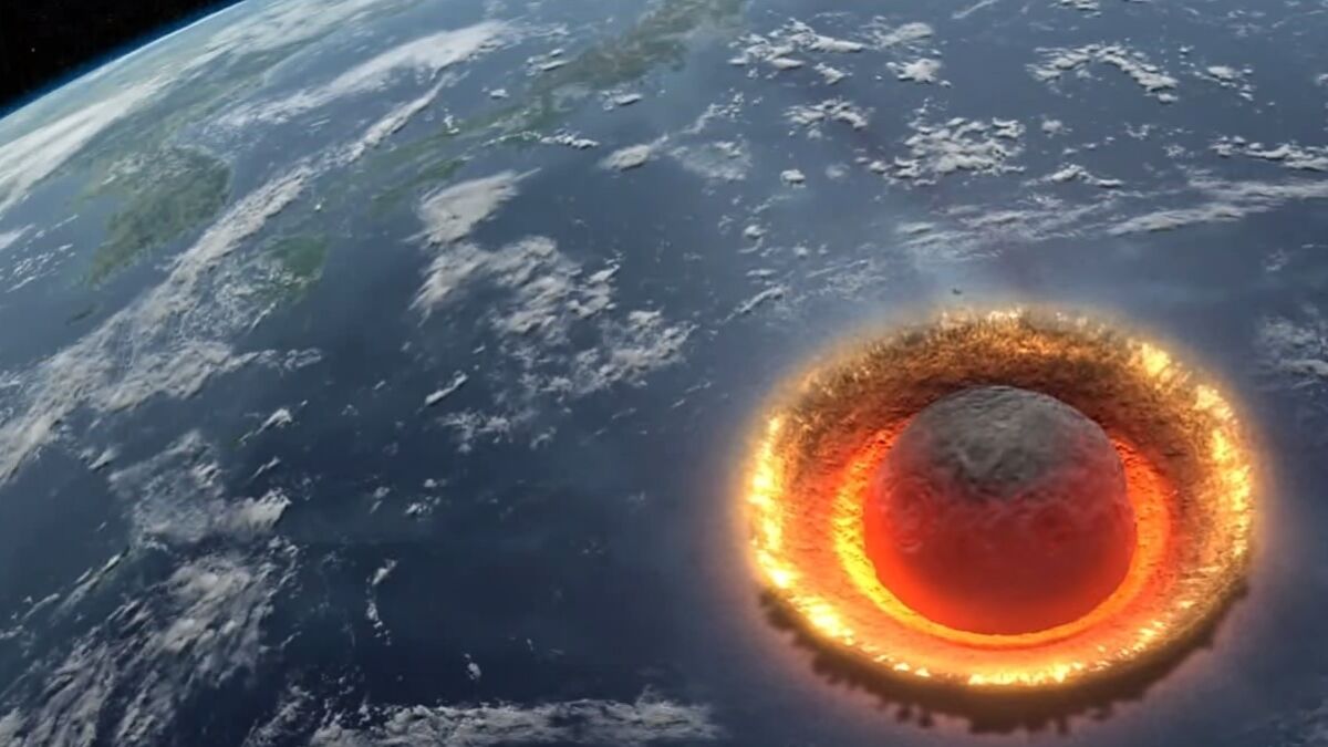 Quel Est Le Diametre De La Terre Quel effet aurait l'impact d'un astéroïde géant sur Terre ?