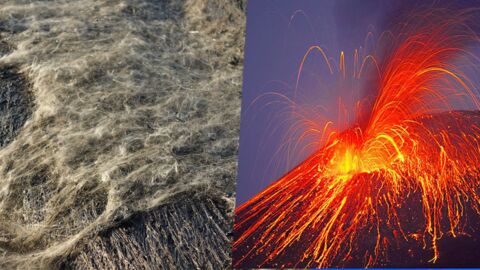 Les cheveux de Pélé : cette étonnante pluie de fils verre qui suit une éruption