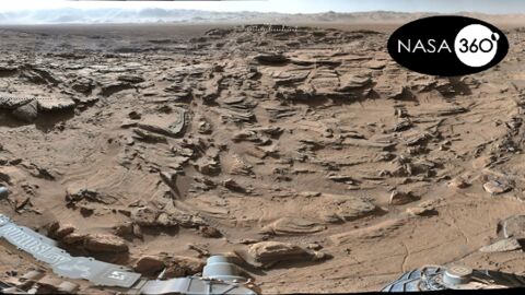 Mars : une vidéo propose d'explorer les paysages de la planète rouge à 360°