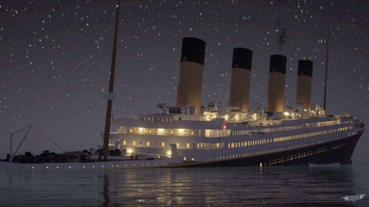 Cette Incroyable Animation Retrace Le Naufrage Du Titanic En Temps Réel