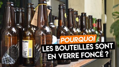 Bière : pourquoi les bouteilles sont-elles souvent en verre foncé ?