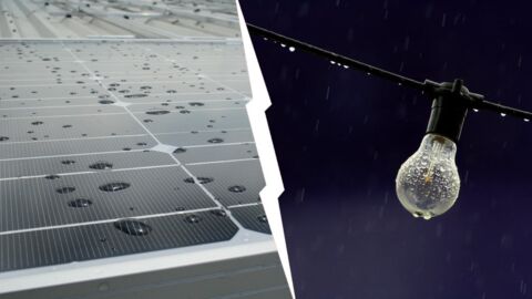 Un panneau solaire hybride crée de l'électricité grâce à la pluie