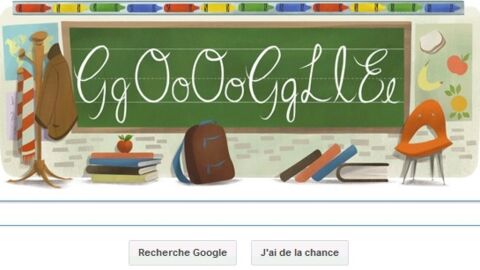 Google : le Doodle sonne la rentrée des classes