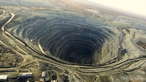Une mine contenant des milliards de diamants restée secrète pendant 40 ans en Russie