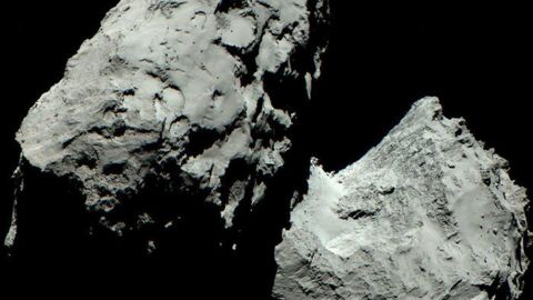 Rosetta : découvrez la nouvelle image de la comète Tchouri garantie en vraie couleur