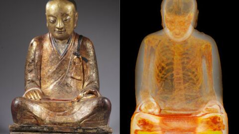 Un scanner dévoile l'incroyable secret caché dans une statue de Bouddha