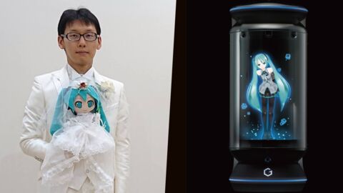 Au Japon, un homme vient de se marier à un hologramme d'Hatsune Miku