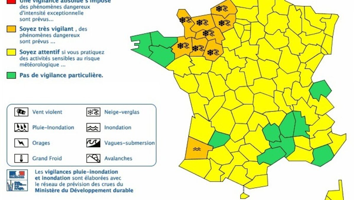 Décrypter 95+ Imagen Meteo France Normandie - Fr.thptnganamst.edu.vn