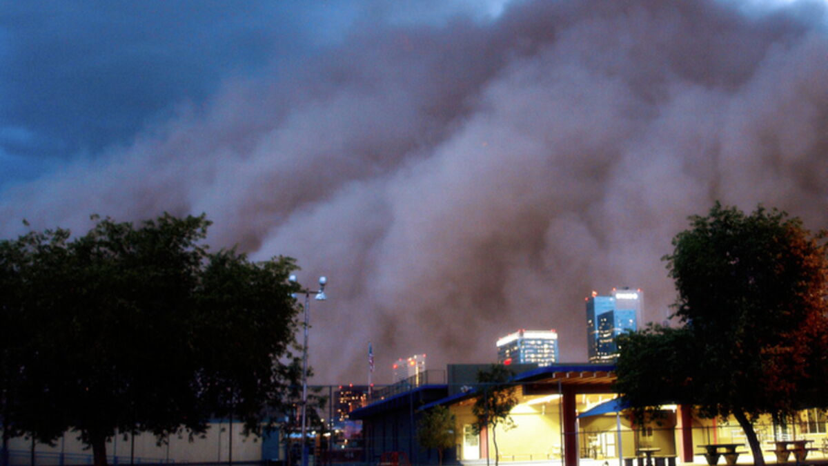 Photos Les tempêtes de sable submergent l'Arizona depuis juillet