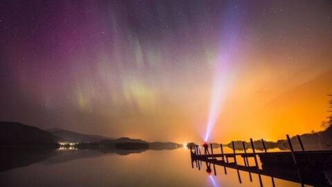 De fantastiques aurores boréales filmées dans le ciel du Royaume-Uni