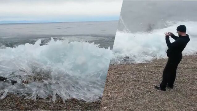 Des boules de neige géantes envahissent une plage en Sibérie. Pourquoi ?