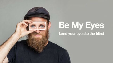 Be my Eyes, l'application qui propose de partager ses yeux avec les non-voyants