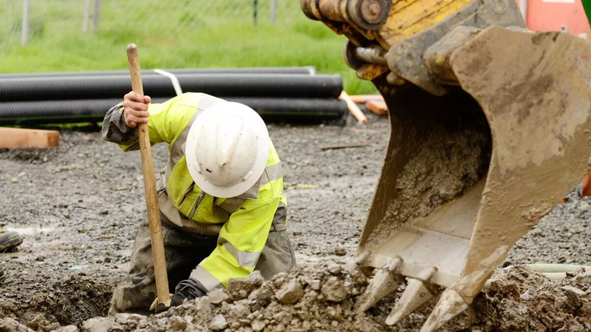 Des ouvriers découvrent une momie sur un chantier