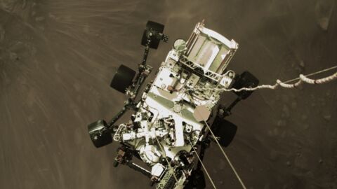Perseverance sur Mars : La NASA dévoile une première vidéo de l’atterrissage 