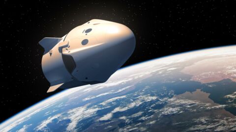 Espace : SpaceX va mettre en orbite un satellite pour diffuser des pubs...depuis le ciel